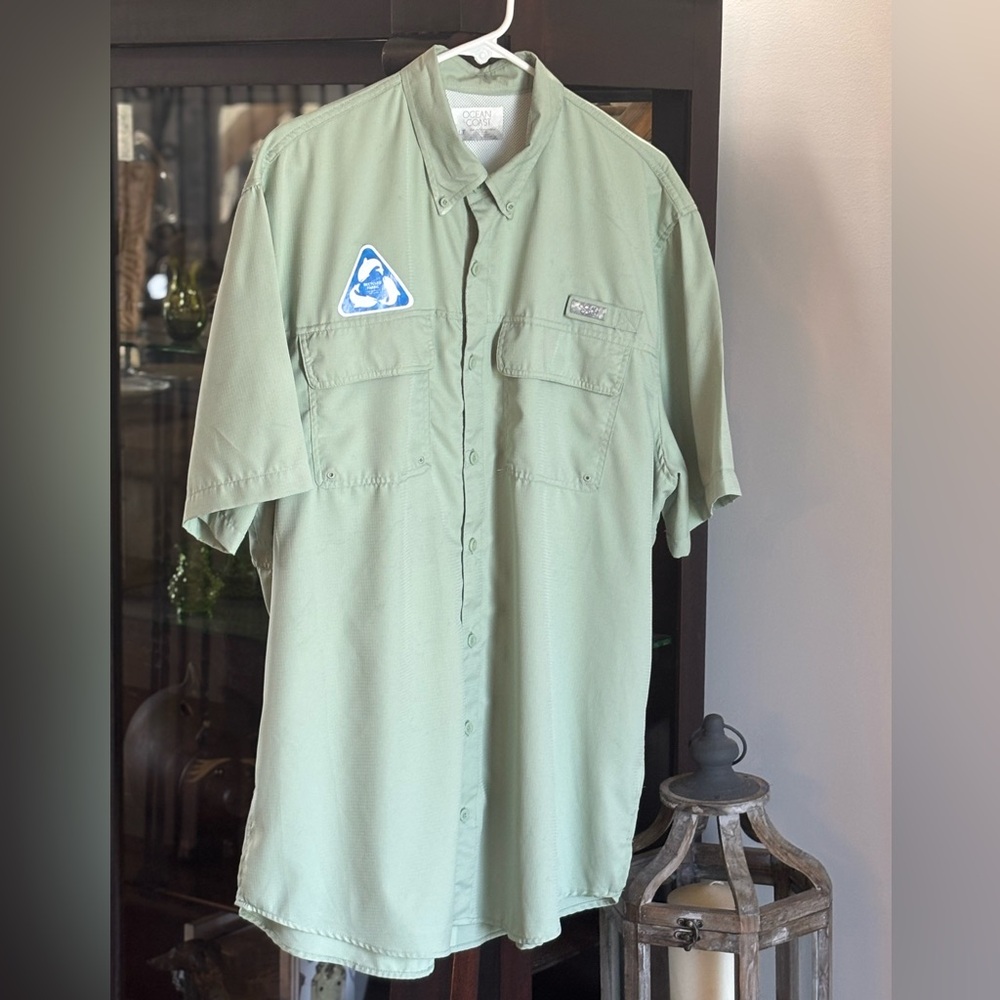 NWT Ocean + Coast Short Sleeve Shirt. Lightweight | Casual | Outdoor Men’s Sz-LT
